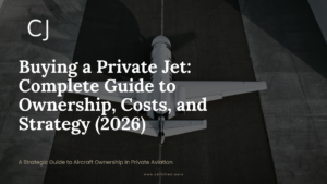 buying a private jet 